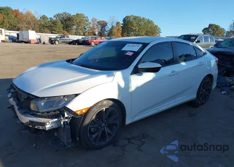 2020 Honda Civic Sport из США, поврежденный, VIN 2HGFC2F88LH584286
